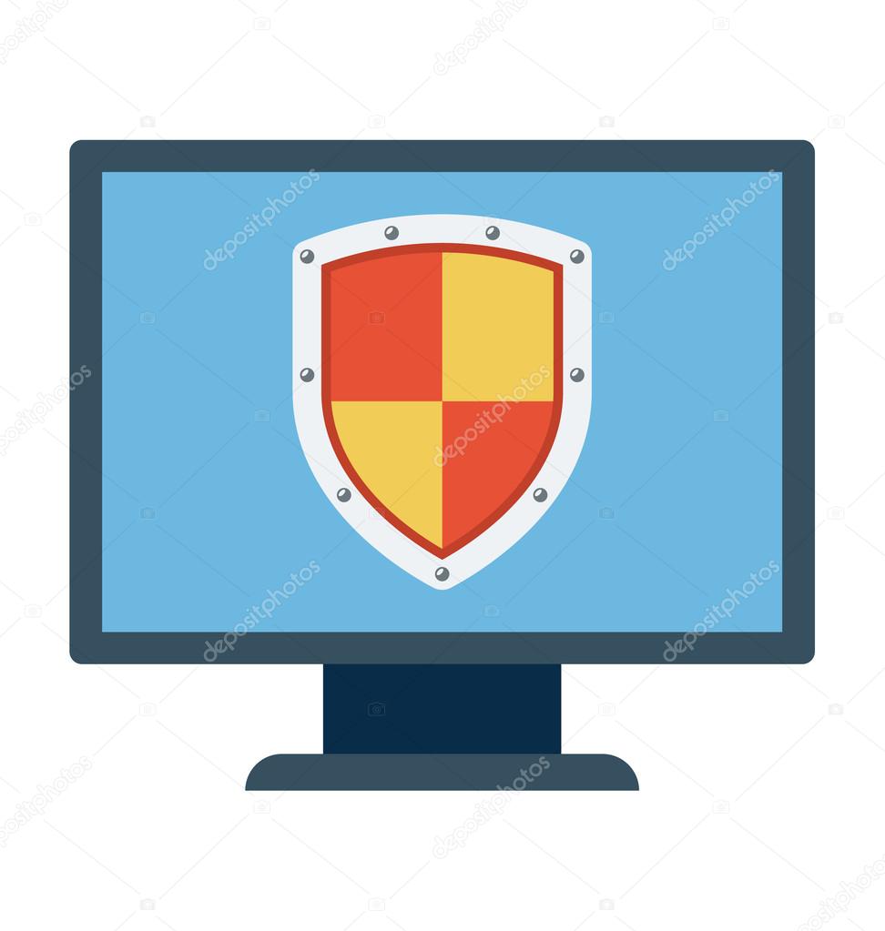 Protection Shield Vector Icon