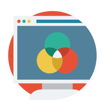 Web sayfası vektör simgesi