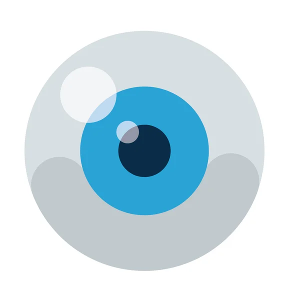 Eyeball vectorillustratie — Stockvector
