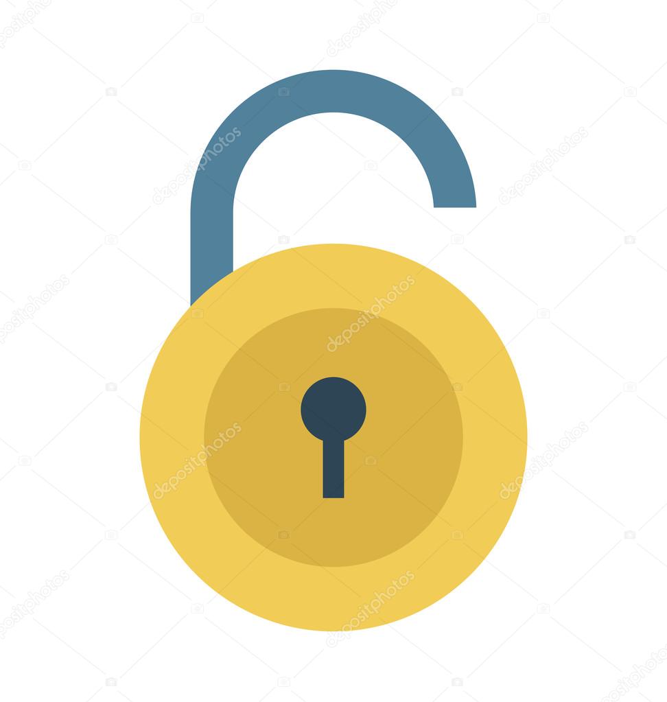 Lock Vector Illustration