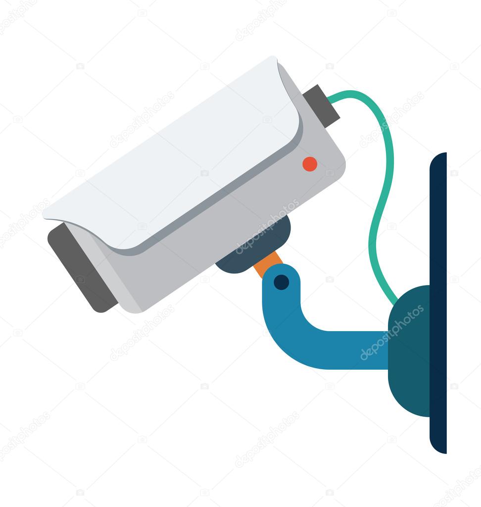 Security Camera Vector Icon