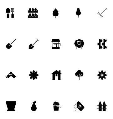 Tarım vektör simgeler 4