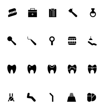 Dental Vector Icons 6