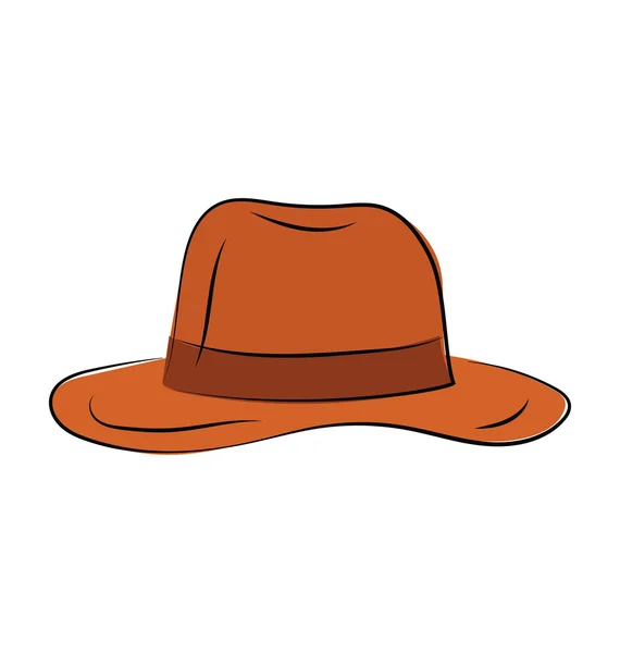 Hat kézzel rajzolt vázlatos Vector Icon — Stock Vector