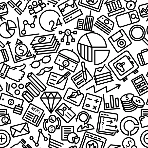 Finans el anahat simgesini desen arka plan çekilmiş