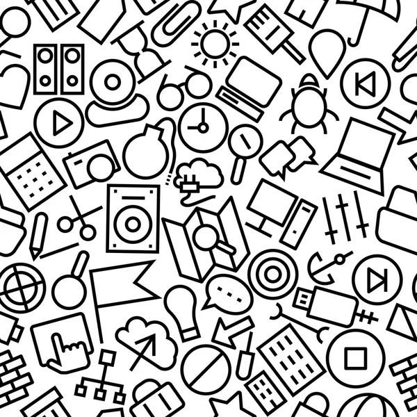 Internet sorunsuz el çekilmiş Icon desen