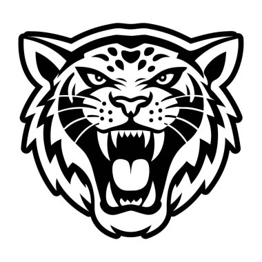 Tiger logo, vektör çizim