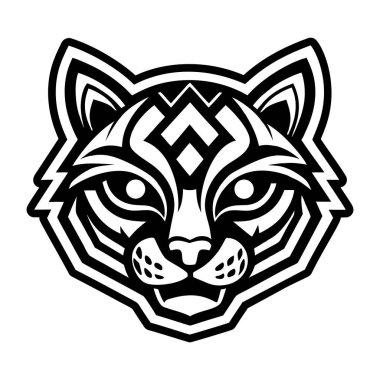 Kedi kafası simgesi, taslak biçimi