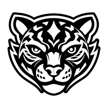 black tiger logo on a white background.