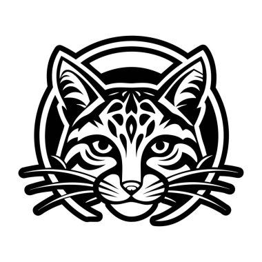 tiger icon in black