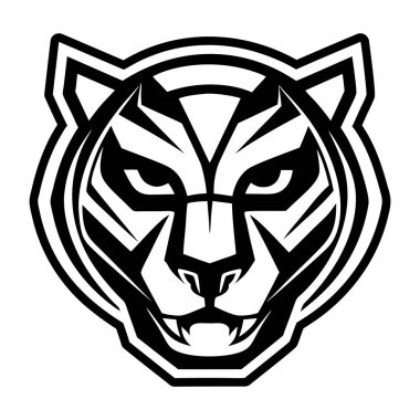 Tiger logo vektör tasarım şablonu