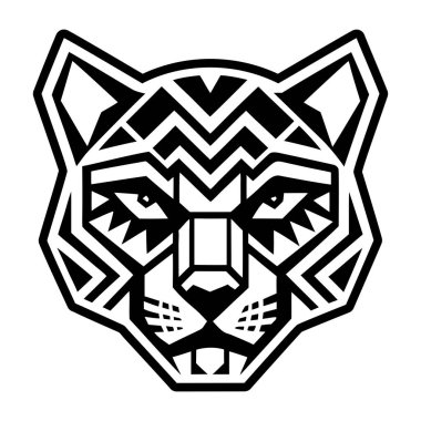 vektör kaplan simgesi