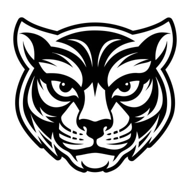 Tiger logo, vektör çizim