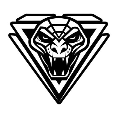 Kurt başı vektör ikonu tasarımı illüstrasyonu