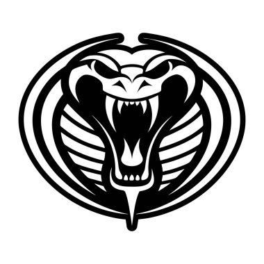 Yılan dövmesinin vektör çizimi