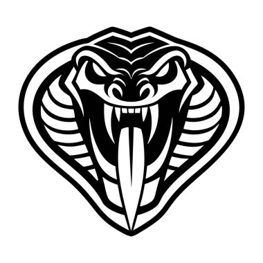 Bir kaplanın siyah ve beyaz vektör çizimi. Beyaz arka planda izole edilmiş. vektör