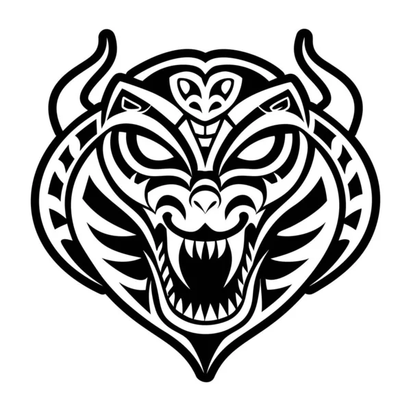 Tribal Dövme tasarım vektör