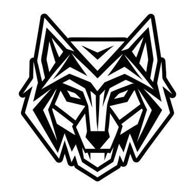 Kabartma biçiminde bir kurt kafası gösteriliyor