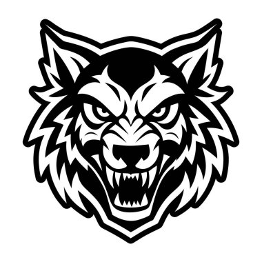 Bir kurt logosunu gösteren bir sembol