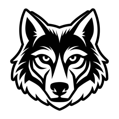 Bir kurt logosunu gösteren bir sembol