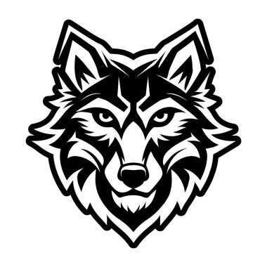 Bir köpek başını gösteren bir kabartma biçimi simgesi