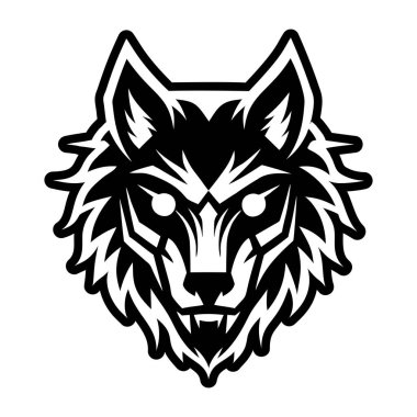 Kabartma biçiminde bir kurt kafası gösteriliyor