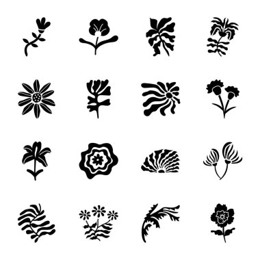 Bir aloe bitkisini gösteren kabartma biçimi simgesi