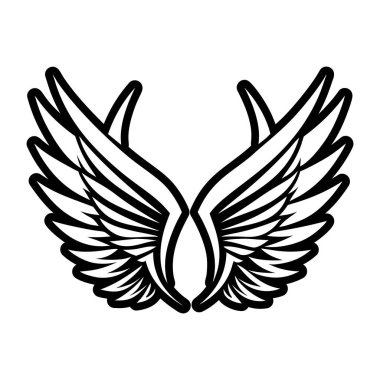 izole kuş kanatları tasarımı