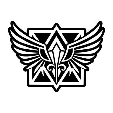 Kanatlı kanadın amblemi