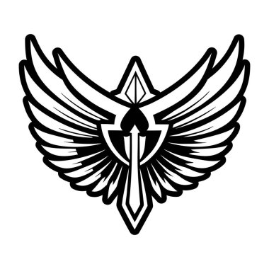 kanatlar ve kanatlar simgesi