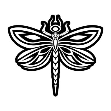 Dövme. el çizimi biçim.