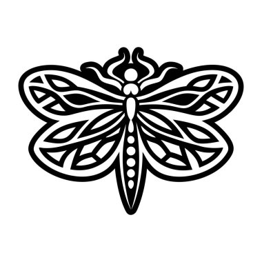 Kelebek ikonu. vektör illüstrasyonu.