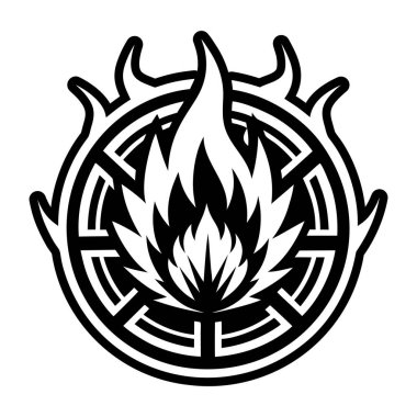 kabile kabilesi etnik tasarım sanatı