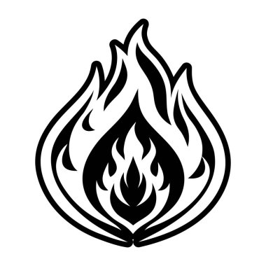Ateş simgesi, basit biçim