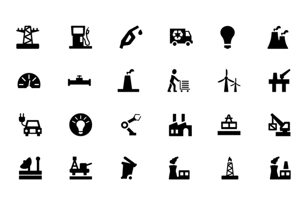 Industrial Vector Icons 3 — ストックベクタ