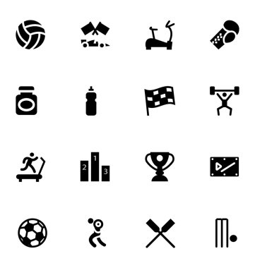 Sports Vector Icons 5 clipart