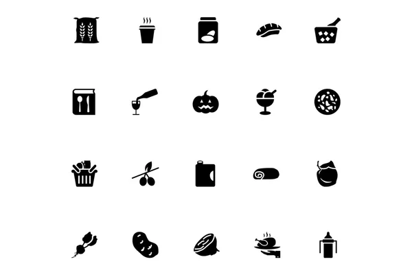 Voedsel Vector Icons 7 — Stockvector