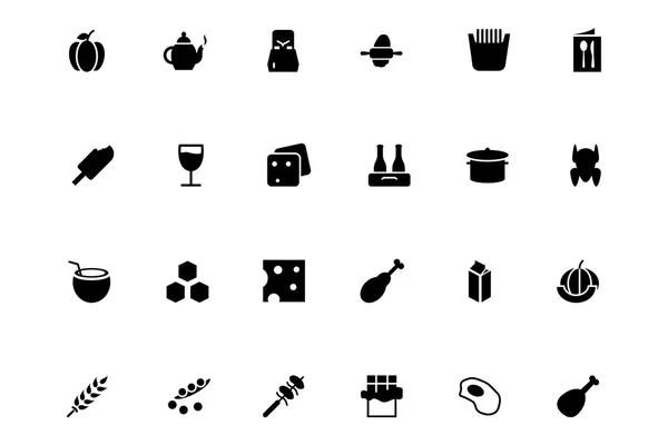 Food Vector Icons 5 — Stock Vector