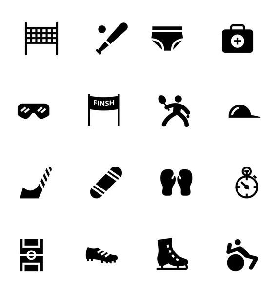 Sports Vector Icons 4 — Stockvector