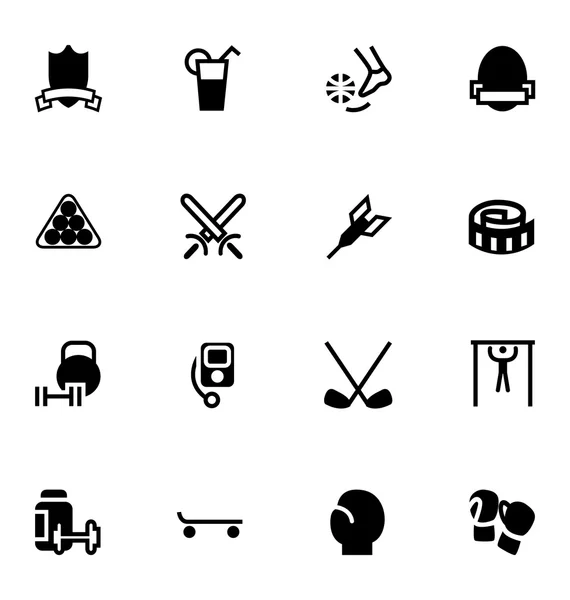 Sports Vector Icons 12 — 스톡 벡터