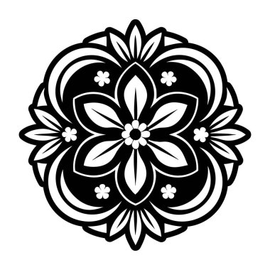 Çiçek süsleme simgesi