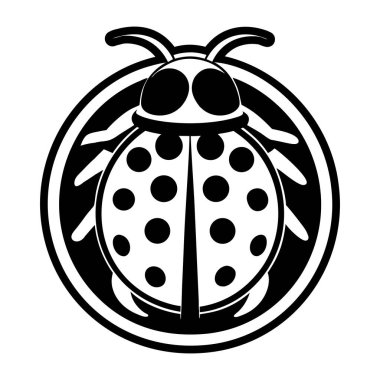 Şirin bir çizgi film arısının vektör çizimi