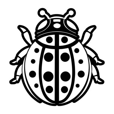 hata böceği simgesi vektör illüstrasyon tasarımı