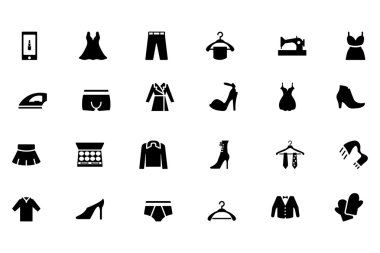Fashion Vector Icons 3 clipart