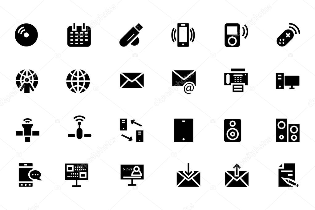 Communication Vector Icons 7