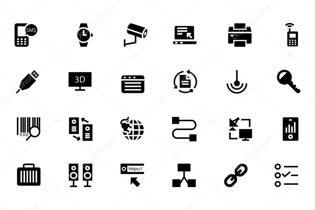 Communication Vector Icons 4