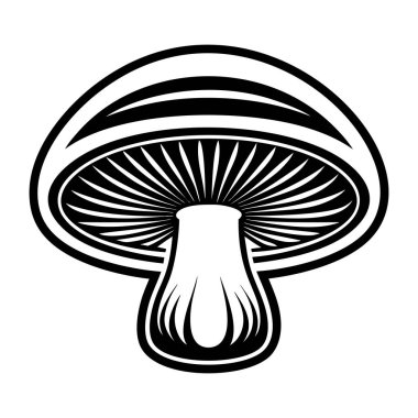 Vektör mantar simgesi. mantar çizimi