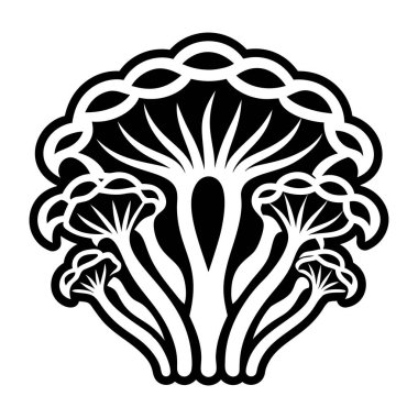 Mantarın vektör illüstrasyonu