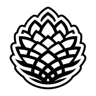 Lotus çiçeği vektör simgesi