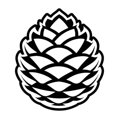 Ananas ikonu. Web için ananas vektör simgelerinin özet çizimi